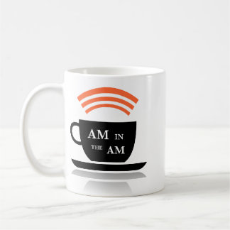 Morgens im morgens kaffeetasse