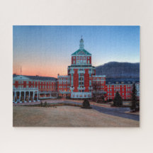 Morgens im Puzzle des Omni Homestead Resort