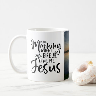 Morgens - Jesus-Tasse Kaffeetasse