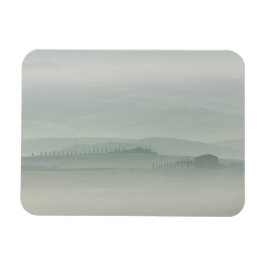 Morgens Pastell in neblig Toskana Magnet