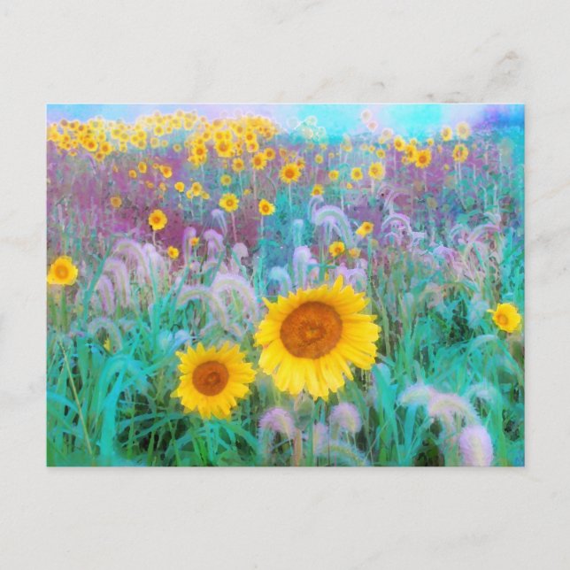 Morgens, Postkarte (Vorderseite)