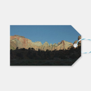 Morgens Rote Felsen im Zion Nationalpark Geschenkanhänger
