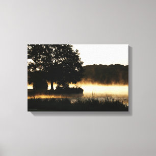 Morgens Seeszene 16,50x11 (41,25x27,5 cm) Waccnm Leinwanddruck