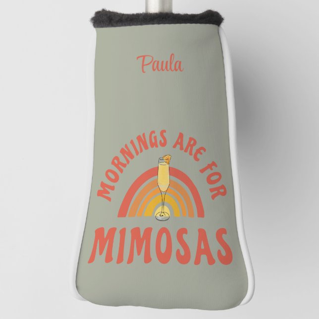 Morgens sind für Mimosas Golf Headcover (Rotieren 90)