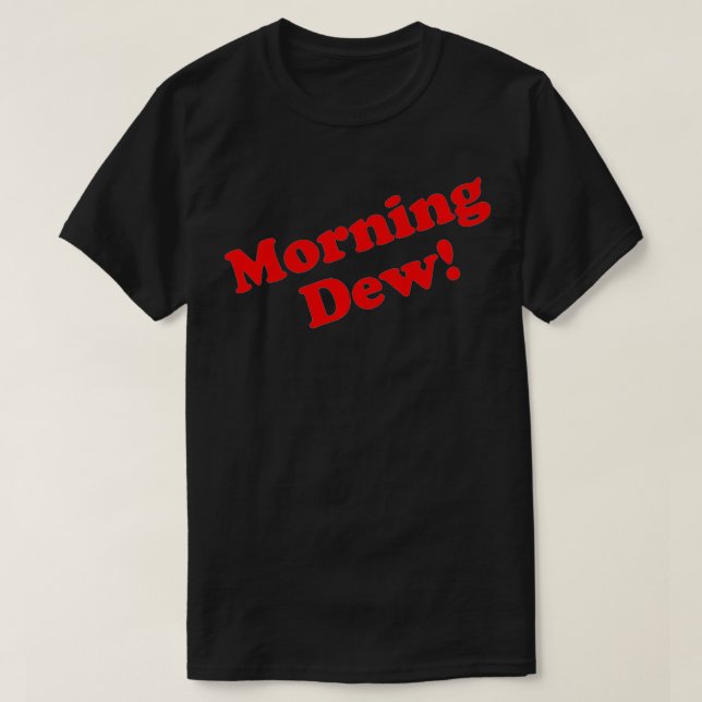 Morgens, tau, klassischer rock Inspiriert T-Shirt (Design vorne)