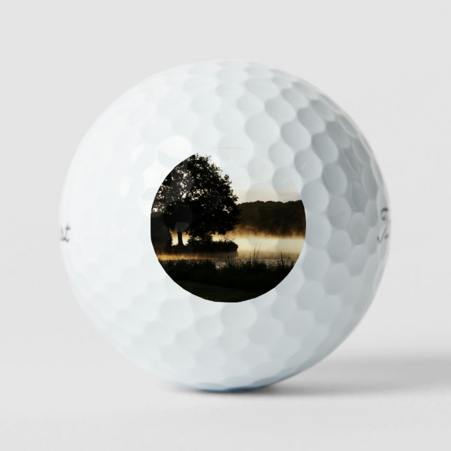 Morgensee-Szene tpv1 gbcnm Golfball (Vorderseite)