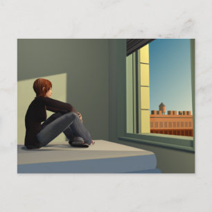 Morgensonne Postkarte