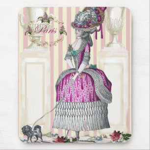 Morgenspaziergang auf den Champs-Élysées Mousepad