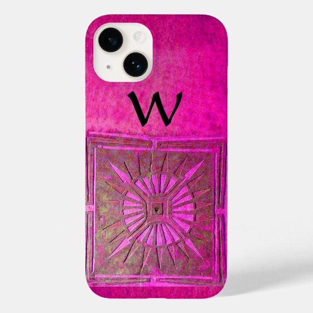 MORGENSTAR , rosa, schwarz, Fuchsia Monogramm title_seo2 (Rückseite)