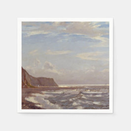 Morgenstern an der Küste auf der Isle of Wight Serviette