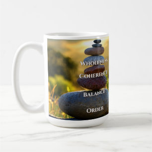 Morgenstille Meditative Kaffeetasse