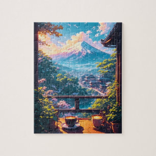 Morgenstille über Fuji