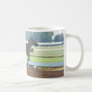 Morgentrainings - Tasse im Kabelspiel