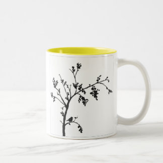 Morgenvogel-Tasse Zweifarbige Tasse