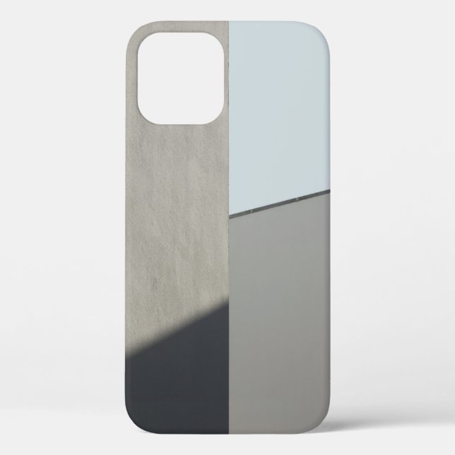 Morgenweiße Betonmauer Case-Mate iPhone Hülle (Rückseite)