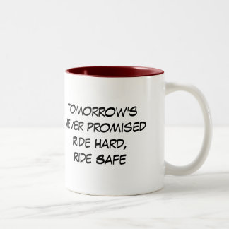 Morgige nie viel versprechende Fahrt hartes Zweifarbige Tasse