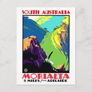Morialta, 13 km von Adelaide, Südaustralien Postkarte