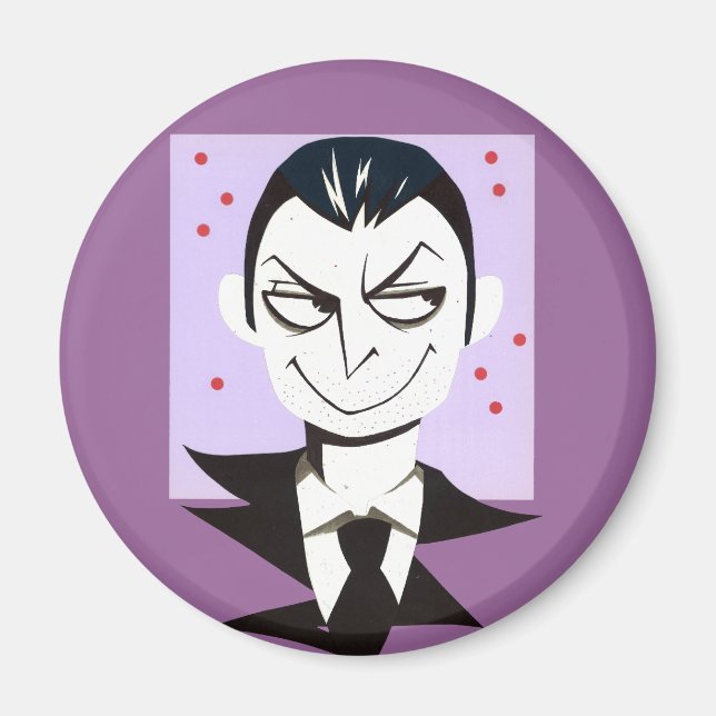 Moriarty Paper Portrait Magnet (Vorne)