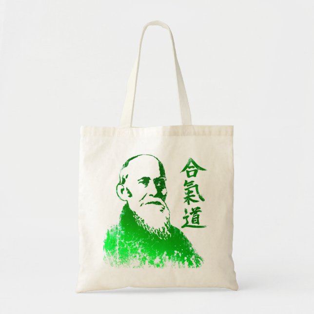 Morihei Ueshiba Tragetasche (Vorne)
