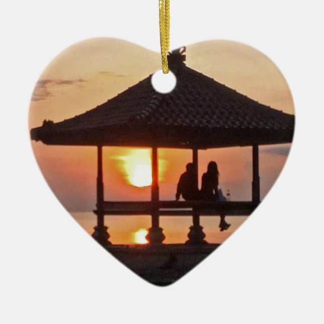 Moring in Bali-Insel Keramikornament (Vorne)