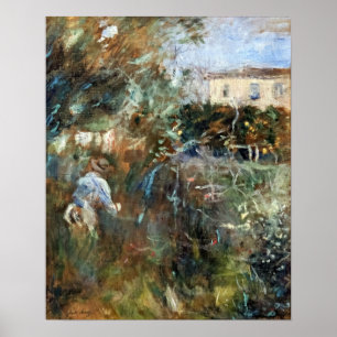 Morisot - Frau im Garten 1882 Poster