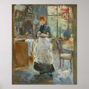Morisot - Im Speisesaal 1886 Poster