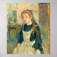 Morisot - Junge Mädchen mit Schürze