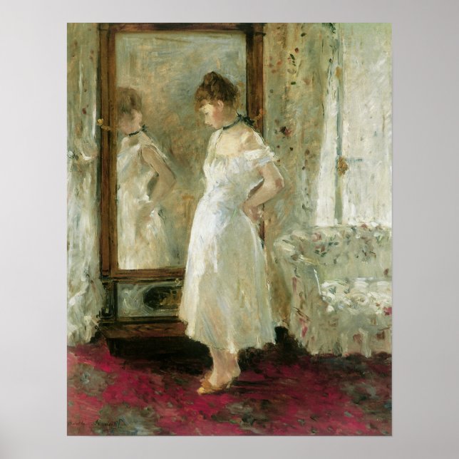 Morisot - Psyche 1876 Poster (Vorne)