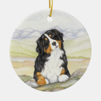 Moritz auf Felsen Keramikornament