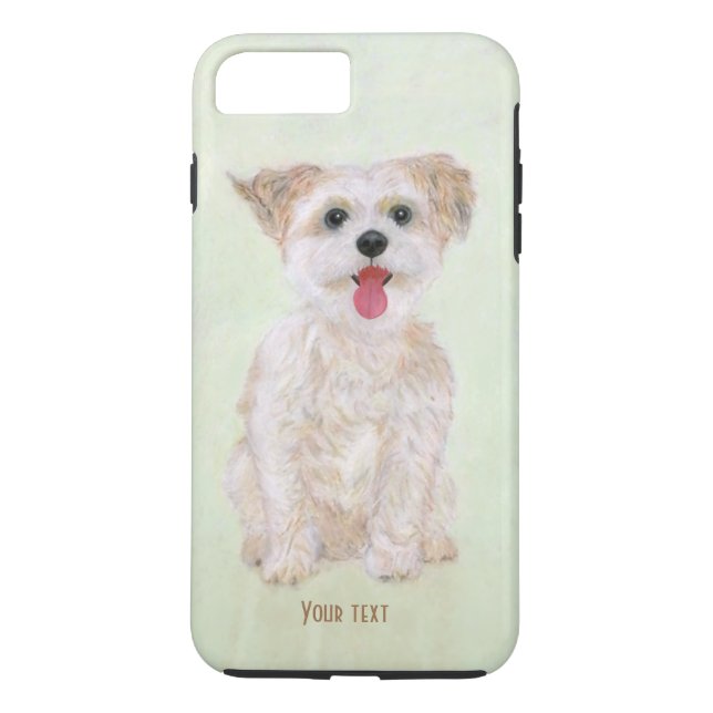 Morkie Dog Case-Mate iPhone 8Plus/7 Plus Cas Case-Mate iPhone Hülle (Rückseite)