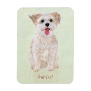Morkie Hund Flexibler Flexibler Magnet