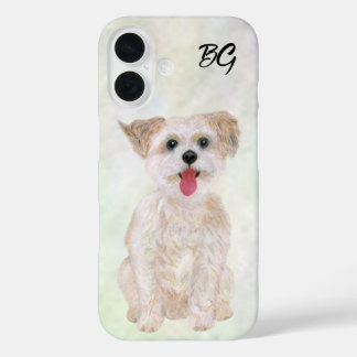 Morkie Hund iPhone 16 Hülle