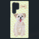 Morkie Samsung Galaxy Hülle<br><div class="desc">Das Bild auf diesem Produkt zeigt Biscuit, ein niedliches kleines Morkie. Biscuit ist ein Designer-Hund - ein Kreuz zwischen den maltesischen und den Yorkshire Terrier Hundezüchten. Sehr energisch, spielerisch, süß und schlau, sie ist ein toller Begleiter und viel Spaß um sich herum zu haben. Sie weiß anscheinend nicht, wie groß...</div>