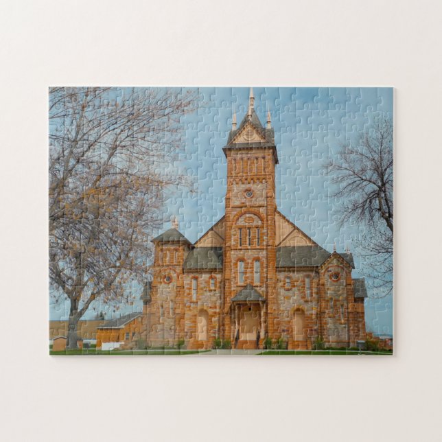 Mormon Kirche Idaho. (Horizontal)