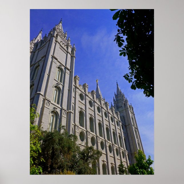 Mormon Temple Poster (Vorne)