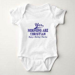 Mormone christlich baby strampler