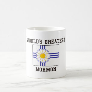 Mormonische Flagge Kaffeetasse