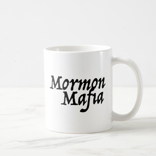 Mormonische Mafia Kaffeetasse (Rechts)