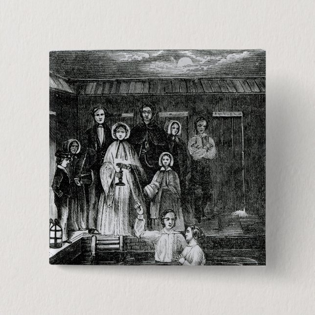 Mormonische Taufe Button (Vorderseite)
