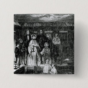 Mormonische Taufe Button