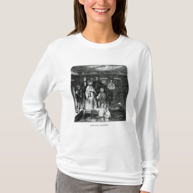 Mormonische Taufe T-Shirt (Vorderseite)