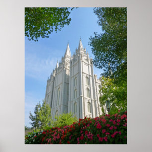 Mormonischer Tempel Poster