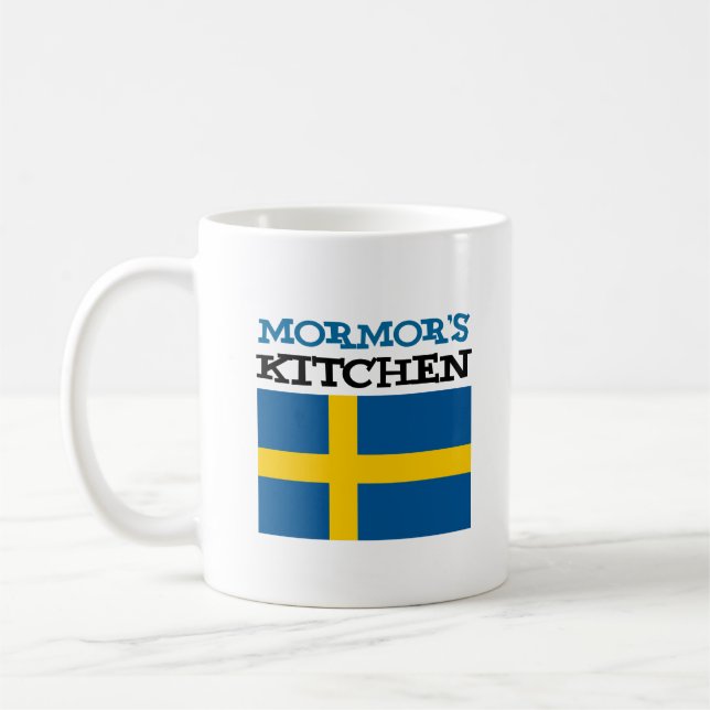 Mormor's Kitchen Schwedische Großmutter Kaffeetasse (Links)