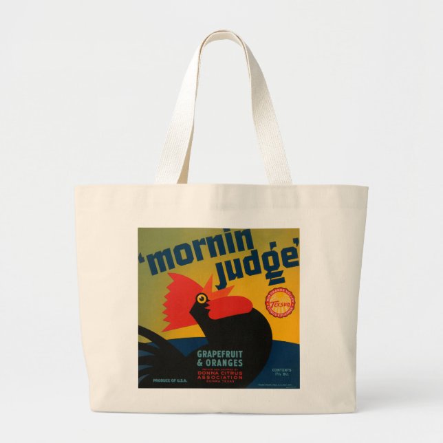 Mornin Judge Grapefruit and Orange Jumbo Stoffbeutel (Vorne)