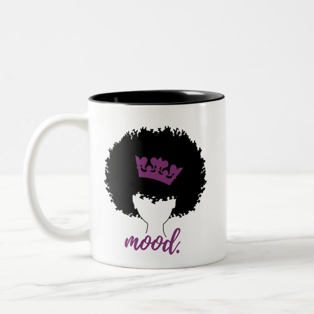Mornin Stimmung Zweifarbige Tasse (Links)