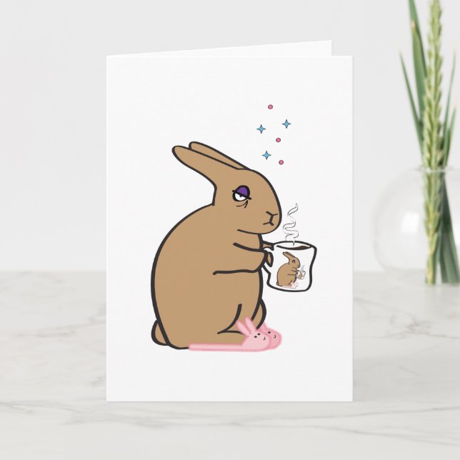 MORNING BUNNY KARTE (Vorderseite)