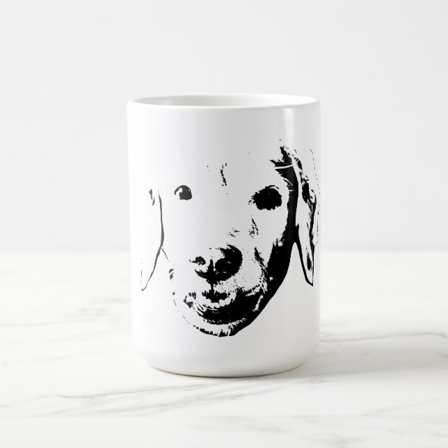 Morning Comic Pup Kaffeetasse (Mittel)