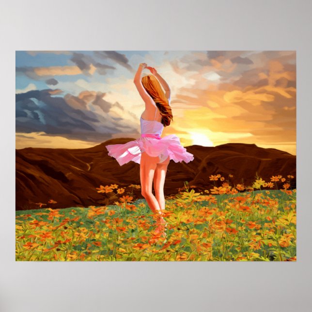 Morning Dancer Poster (Vorne)