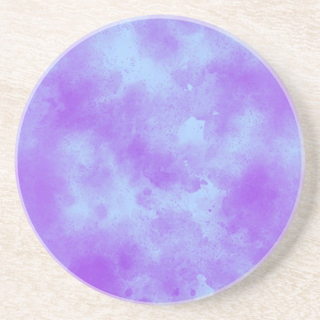 Morning Dew Cloud Effect Sandstone Getränkeuntersetzer (Vorne)