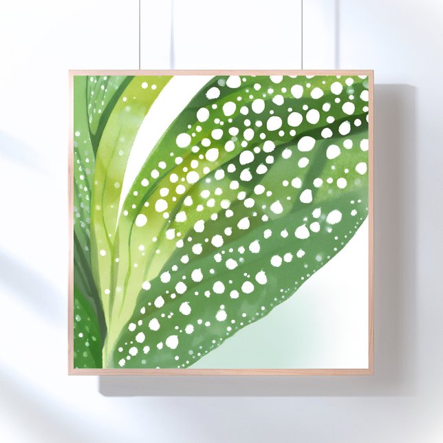Morning Dew | Modern Botanical Watercolor Poster (Von Creator hochgeladen)